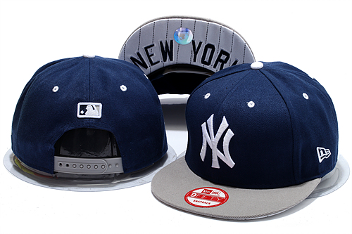 MLB New York Yankees NE Snapback Hat #143